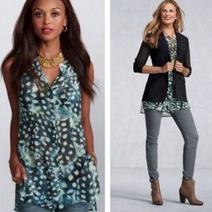 CAbi Button Down Avery Tunic #416